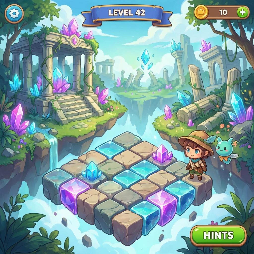 Crystal Quest game artwork