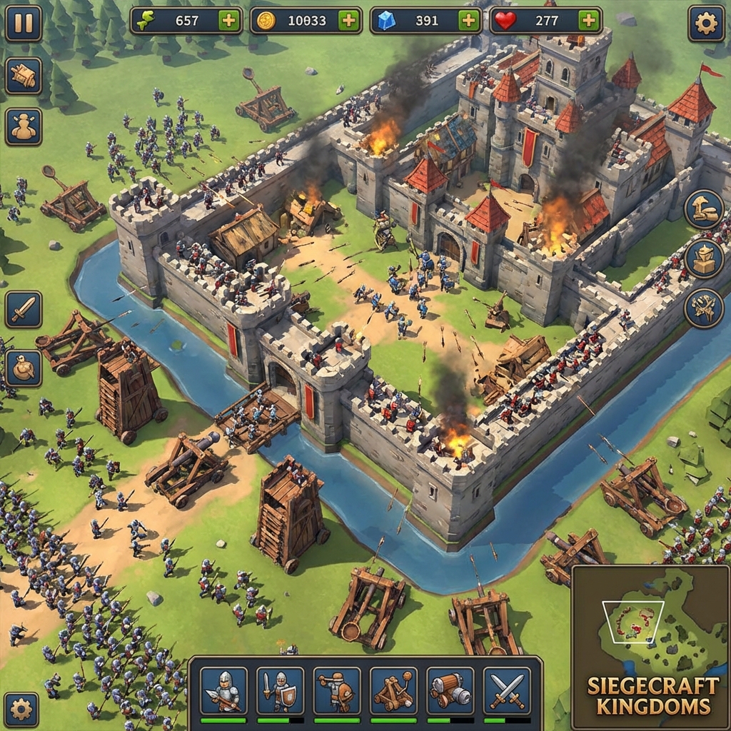 Kingdom Siege game artwork